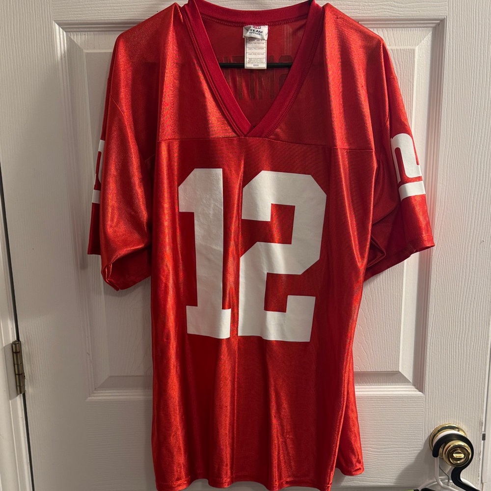New York Giants Team Apparel Red Jersey